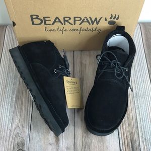 Bearpaw Black Suede Men's Chukka Boots, 9M